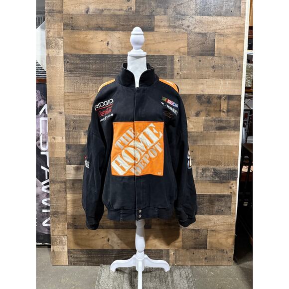 Vintage Chase Authentics Tony Stewart Home Depot NASCAR Jacket XXL - Picture 9 of 10